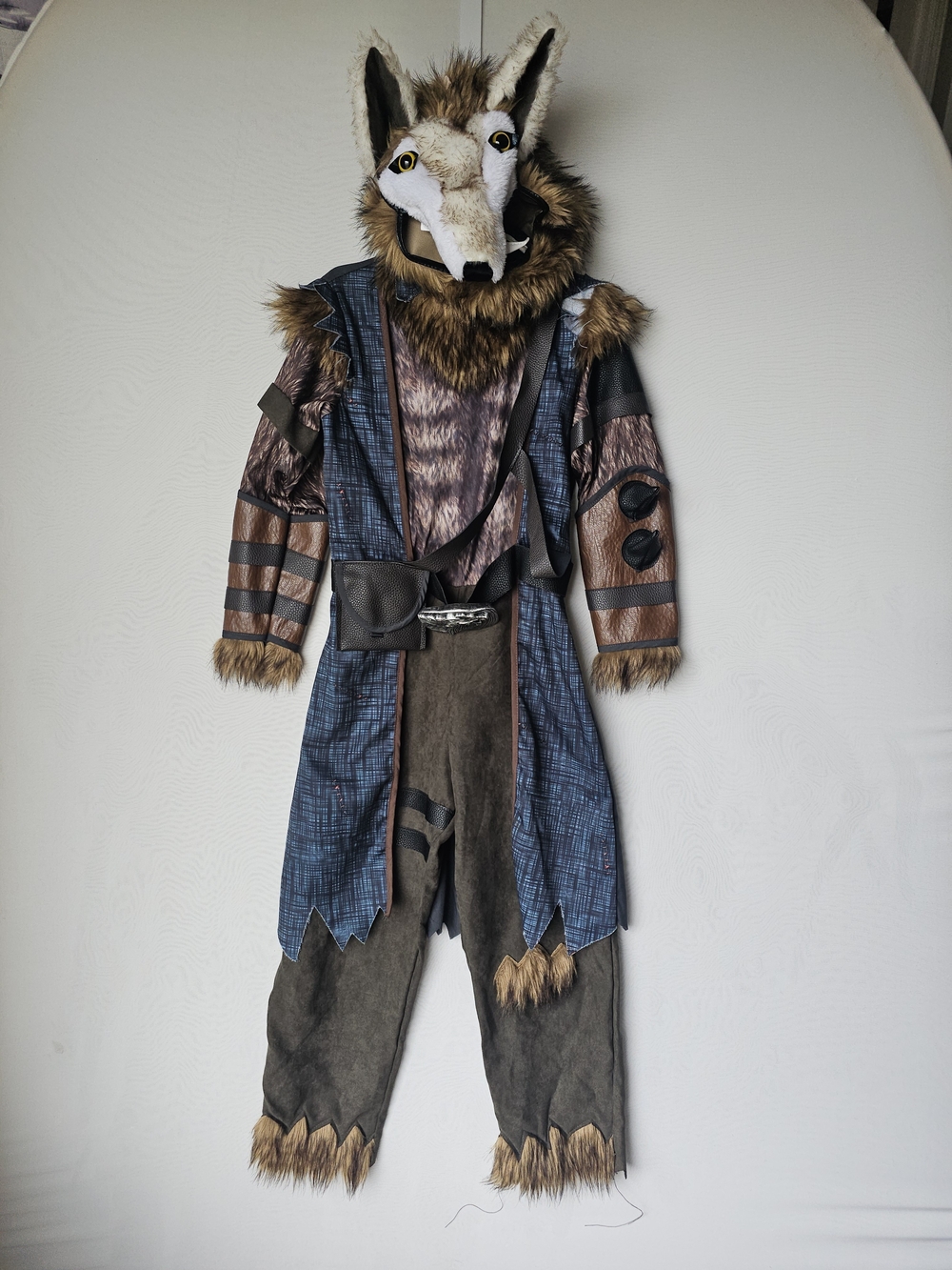 Teetot Adventure Factory Werewolf / Wolf Costume Child Size 7-8 NWOT